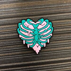 5/$10 Heart crocs shoe charm